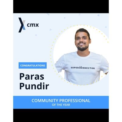 Community Builder Enabling @cfkindia, @OgClubDAO, @cfk3point0
 @TheProductfolks, @the_test_tribe | Ex-Microsoft | TedX Speaker | @TheCommBot #CMGR #devrel