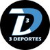 3DEPORTES (@tresdeportesapp) Twitter profile photo 3DEPORTES (@tresdeportesapp) Twitter profile photo