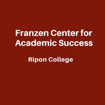 Franzen Center for Academic Success - a place for Ripon students to study, collaborate and learn