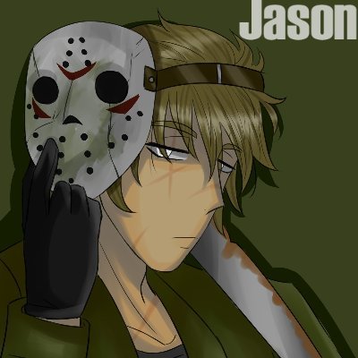 Different clone of jason taken in by jason to learn the ropes hunting at camp crystal lake.