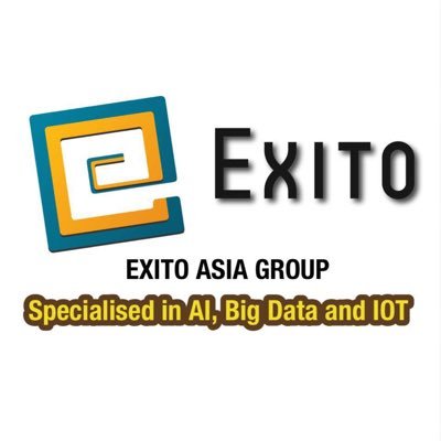 Official Twitter account of Exito Asia Group. EXITO is an software solution company. Specialized in the AI, Machine Learning, Big Data ,IOT, Enterprise Solution