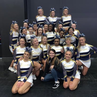 ARU Chelmsford Cheerleaders💙💛2nd place FC Nationals 2020| 1st place at Spotlight FC 2019! FB&Instagram- angliaruskinsirens