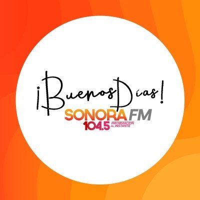 Programa matutino de radio 🌞
Escúchanos en 📻 #RadioSonora 104.5 FM,  de lunes a viernes, desde las 6.00 am a 10.00 am. 🎶🎙️