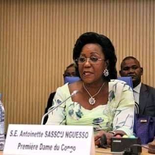 la première dame du Congo Brazzaville🇨🇬🇨🇬🇨🇬