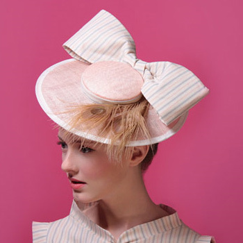 Kitty Andrews creates bespoke millinery and bridal hats and headpieces, combining traditional techniques and design precedents with a fresh, youthful approach