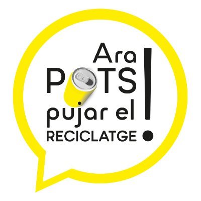 Campaña de concienciación para el reciclaje de residuos en Valencia. Puja el Reciclatge. Campanya de conscienciació per al reciclatge de residus en València.