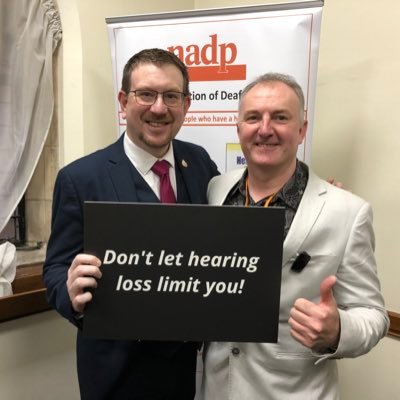 I have Cochlear Nucleus 7 and ReSound RN hearing aid. l am proud of NADP member and Hard of hearing too helping with people who have hearing loss or deaf..