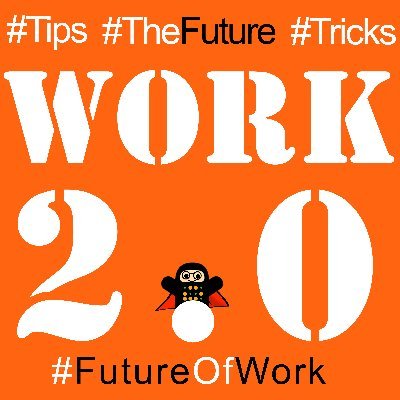 Discussing the future of jobs, orgs and leaders by those who are helping create it. #JobsOfFuture #Work2dot0 #FutureOfWork Conversations- Managed by @VishalTx