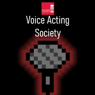 The Official Twitter for Voice Acting Society at Staffordshire University. 
Head: @K13VoiceActor
Comms: @Biuhan90
Finance: @caxx_caxx