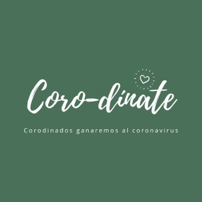 corodinador's profile picture. Plataforma para coro-dinar la crisis del coronavirus.

Corodínate!
