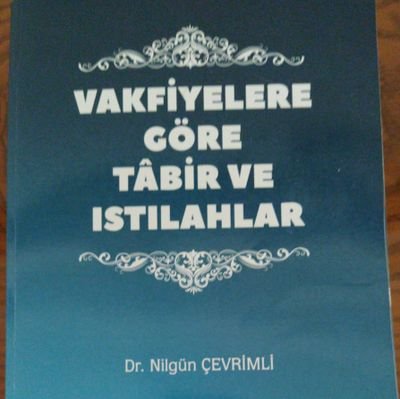 Doç. Dr. Sanat Tarihçisi.               Vakıf Uzmanı