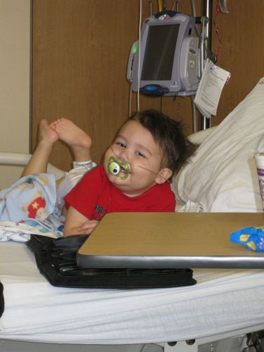 Caden Monster is a two year old who is batteling acute lymphoblastic leukemia.
