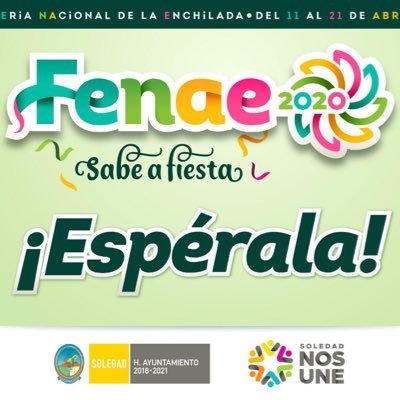 Como cada año, te esperamos en la mejor fiesta de la primavera, solo aquí en la cuna de la Enchilada Potosina ¡Soledad, sabe a fiesta!