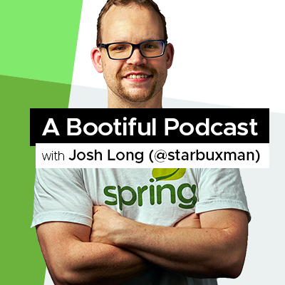 I'm Josh Long (@Starbuxman), a humble Spring developer advocate @vmware, and this is a @BootifulPodcast, a celebration of the real heroes that drive ecosystems