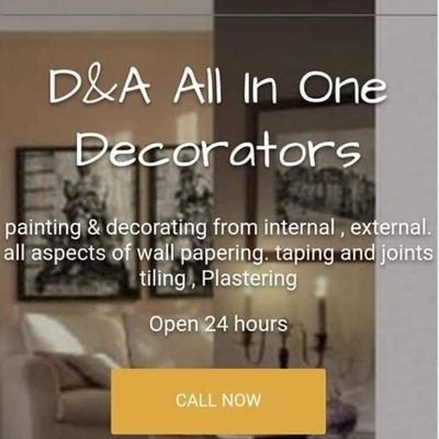 D&A All in One Decorators is a well established painting and decorating business that has built up an enviable reputation over the last 13 years.