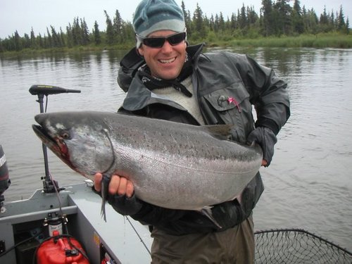 Angler's Alibi - Alaska Fishing Adventure. Remote & Spectacular. Mind-blowing numbers of hard hitting trophy trout and salmon. Premier fishing destination.