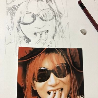 Flying Hide 18 4から絵を描き始めました よっちゃんイラスト 集 Xjapan Yoshiki イラスト好きと繋がりたい Xjapanイラスト Wearex 運命共同体 模写