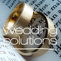 Alles über Hochzeiten, Polterabend, Brautmode. wedding-solutions bietet einfach alles was man rund um Hochzeiten wissen muss.