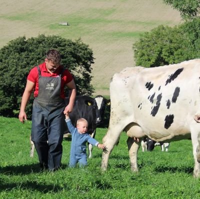 Rugby playing musician,  that milks cows in my spare time. Farming in partnership with the old chap, #Organic #Teamdairy  milk vending through @bankdairy