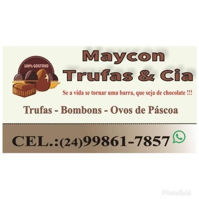 Encomendas de trufas para aniversário, chá de bebê, festas, revendas entre outros ✍Trabalhamos também com ovo de Páscoa, ovo de colher, entre outros