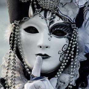 A proficient wearer of masks...

Man is least himself when he talks in his own person. Give him a mask, and he will tell you the truth.~Oscar Wilde