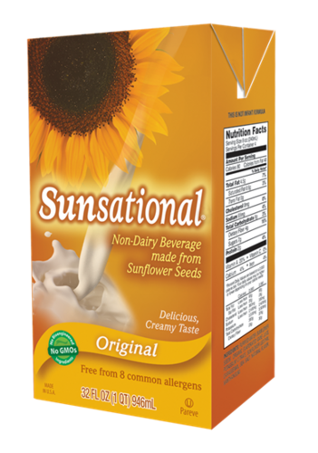 Sunsational is a delicious non dairy beverage blend of lightly roasted sunflower kernels grown in the USA and packed with nutrition!