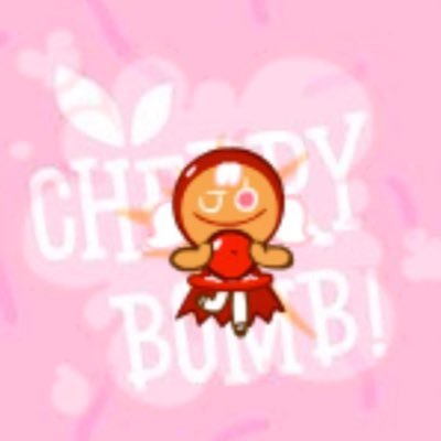boomboomcookie's profile picture. hi! do you like my cherry bombs? if you don’t, I don’t like you already! (unaffiliated with devsister.) pfp by @ChampagneCoogie