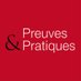 Preuves & Pratiques (@preuvesetpratiq) Twitter profile photo Preuves & Pratiques (@preuvesetpratiq) Twitter profile photo