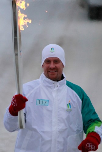 Pit Crew for My Daughters Micro Sprint Race Kart / ran 2010 Olympic Torch Relay / Very Proud DAD & Canadian