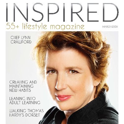 INSPIRED 55+ Lifestyle Magazine. Inspiration for people over 55. Inspiring People. Places. Passions.