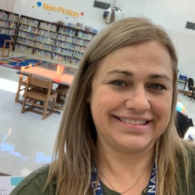 New librarian, 24 year educator, mother, grandmother. Loves to read and be around family