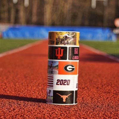 Track&Field 1st EVER customized tape.This tape is ideal for use in long, triple & high jump as well as relays.