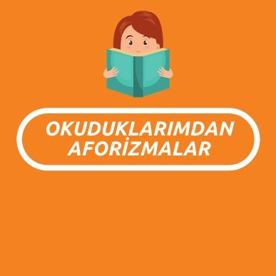 Edebiyat, Şiir, Bilim,Sanat, Kültür, Doğa, Hobi, Ekonomi, Siyaset, Toplum Bilim Üzerine Kitap okumaları. 
📬okuduklarimdanaforizmalar@gmail.com