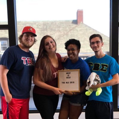 Western District Council of TBΣ- National Honorary Band Sorority. President: Jacob Curtis VPM: Nwachukwu Oputa VPSP: Morgan Cox Sec-Treas: JJ Flowers