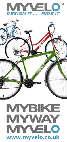 MyVeloBikes's profile picture. MYVELO is an exciting new concept that allows you to personalise your bike, the way you like!