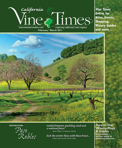 VineTimesMag's profile picture. California's premiere free wine magazine and website.  Features stories about wine, winemakers and wineries; event listings and maps for all California regions.