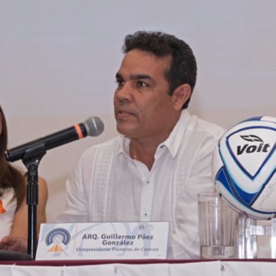 Arq. Guillermo Páez González   Vicepresidente de @pionerosfc
