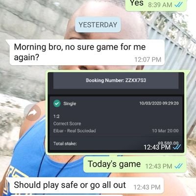 we give 💯%💥🤑 accurate sure games....no registration fee...... strictly payment after winning........