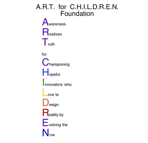 A.R.T. for C.H.I.L.D.R.E.N is a foundation bridging communities by creating awareness and offering art opportunity and scholarship to children.