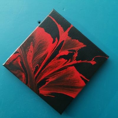 Painting on canvas, making things for fun, trying to avoid more back pain.