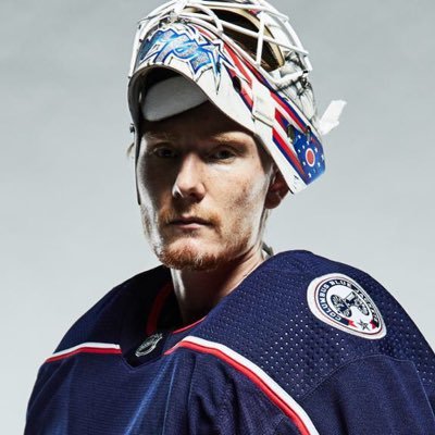 Goaltender for the Columbus Blue Jackets