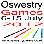 OswestryGames's profile picture. Oswestry hosts a community games from 6-15 July 2012 in celebration of the Olympic Games 2012 and the spirit of sport alive and kicking in and around Oswestry.