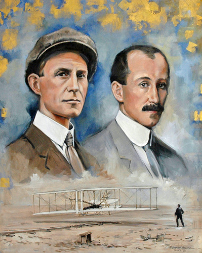 The First Flight Society commemorates and celebrates the historic achievement of the first powered flight.