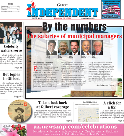 The Gilbert Independent newspaper office, 2066 W. Apache Trail No. 110 in Apache Junction. Call 480-982-7799;or e-mail gilbertnews@newszap.com