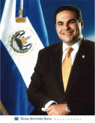 Presidente Constitucional de la República de El Salvador 2004-2009. Presidente de Grupo Radial SAMIX. TWITTER OFICIAL DE TONY SACA: @tonysacaoficial