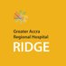 GARH-RIDGE (@RidgeHospitalGH) Twitter profile photo