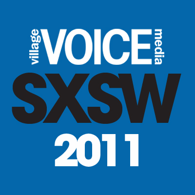 Village Voice Media will host 2 parties during SXSW 2011.  http://t.co/33Pt1k0ylj 
VVM owns the iconic NY Village Voice, LA Weekly & more