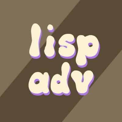 Common Lisp Advocacy for the better future today!
#LispAdvocates #lisp