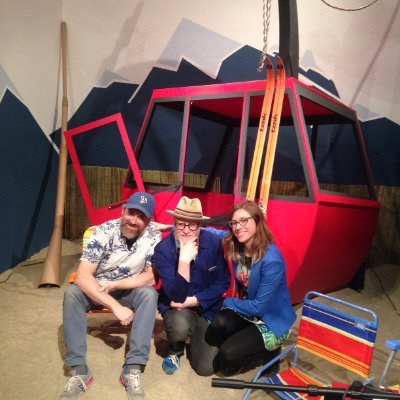 Josh Pieper, Tim Sullivan, and @robyncarliss bring you an art-themed variety show for your ears. Episodes on iTunes, SoundCloud, Spotify, Stitcher, etc.
