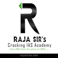 Raja Sir's Cracking IAS Academy(@Raja_IASTrainer) 's Twitter Profile Photo